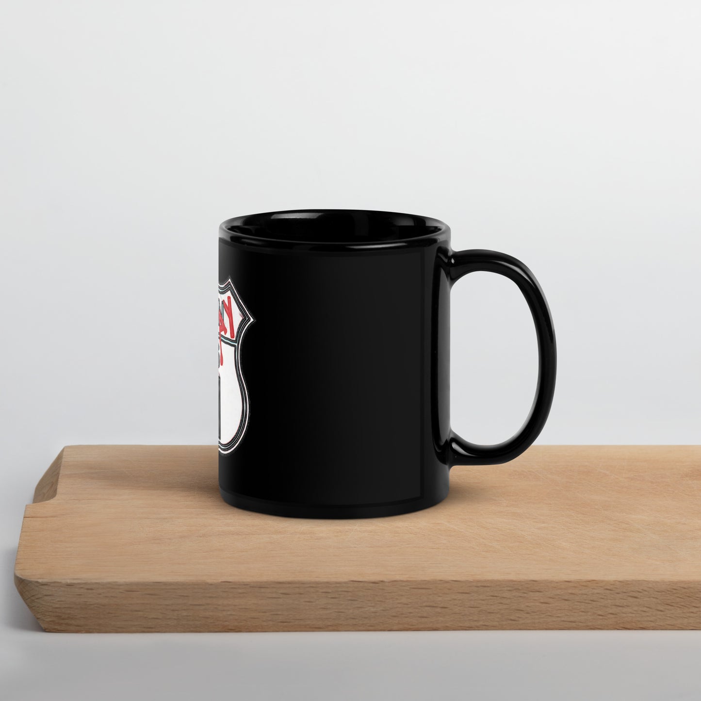 Black Glossy Mug